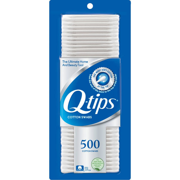 Q-Tips Cotton Swabs, 500 Count - Ardmore Salon & Tanning Spa