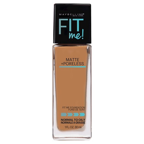 Maybelline FIT ME! Matte + Poreless Foundation, Golden Caramel #332 - Ardmore Salon & Tanning Spa