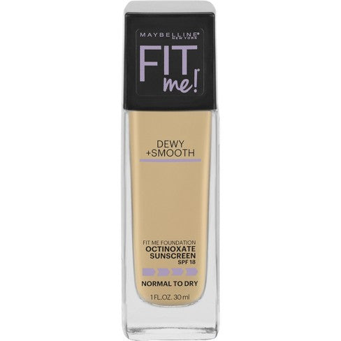 Maybelline FIT ME! Dewy + Smooth Foundation, Light Beige #118 - Ardmore Salon & Tanning Spa