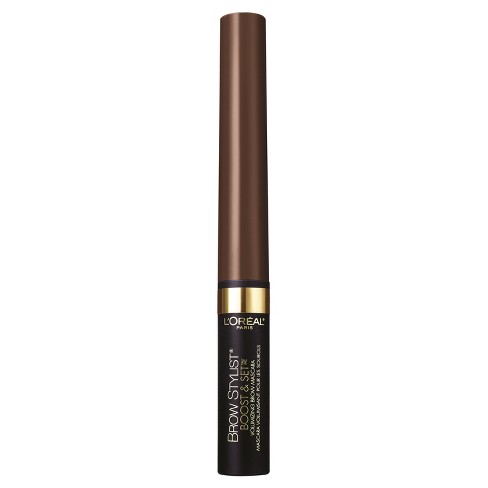 Loreal Brow Stylist Boost & Set Brow Mascara, Dark Brunette - Ardmore Salon & Tanning Spa