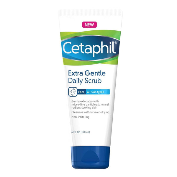 Cetaphil Extra Gentle Daily Scrub 6 oz - Ardmore Salon & Tanning Spa