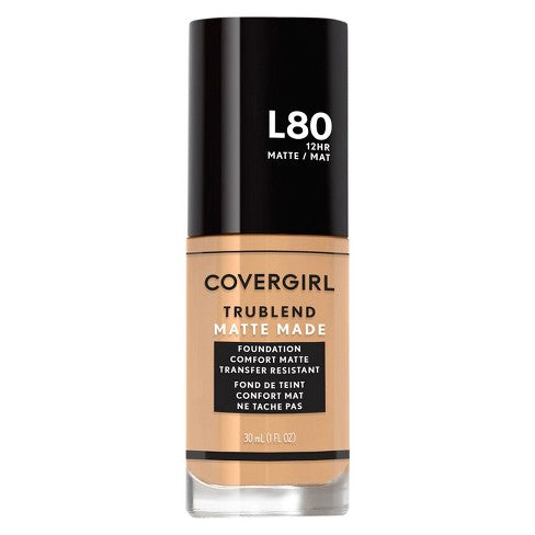 CoverGirl TruBlend Matte Made Foundation, True Ivory L80 - Ardmore Salon & Tanning Spa