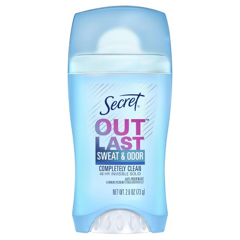 Secret Outlast Completely Clean Invisible Solid Anti-Perspirant Deodorant 2.6 oz