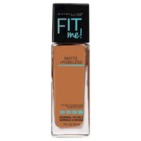 Maybelline FIT ME! Matte + Poreless Foundation, Classic Tan #335 - Ardmore Salon & Tanning Spa