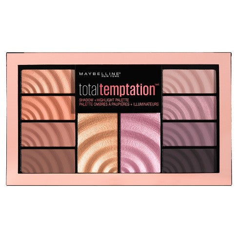 Maybelline Total Temptation Eyeshadow & Highlight Palette - Ardmore Salon & Tanning Spa