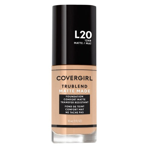 CoverGirl TruBlend Matte Made Foundation, Light Ivory L20 - Ardmore Salon & Tanning Spa