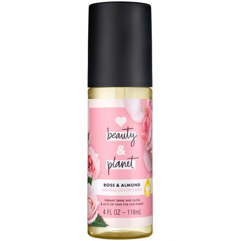 Love Beauty & Planet Rose & Almond Natural Oil infusion 4 oz - Ardmore Salon & Tanning Spa