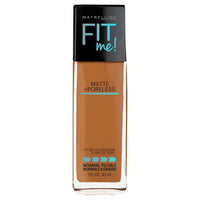 Maybelline FIT ME! Matte + Poreless Foundation, Warm Sun #344 - Ardmore Salon & Tanning Spa