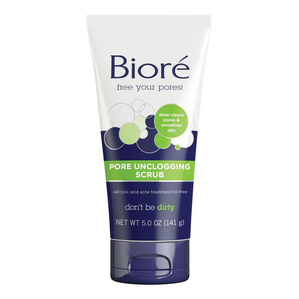 Biore Pore Unclogging Scrub 5 oz - Ardmore Salon & Tanning Spa