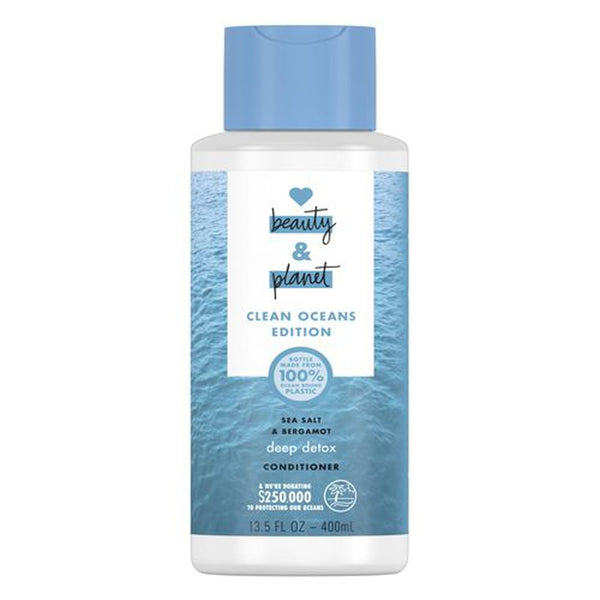Love Beauty & Planet Clean Ocean Sea Salt & Bergamont Conditioner 13.5 oz - Ardmore Salon & Tanning Spa