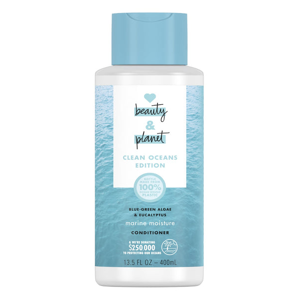 Love Beauty & Planet Clean Ocean Blue Green Algae & Eucalyptus Conditioner 13.5 oz - Ardmore Salon & Tanning Spa