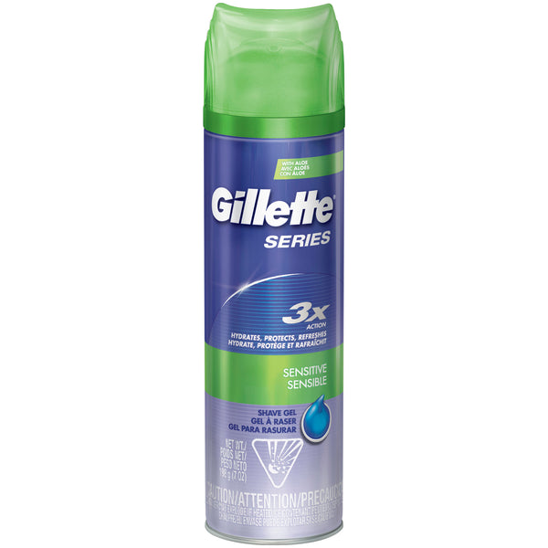 Gillette Series Sensitive Skin Shave Gel 7 oz