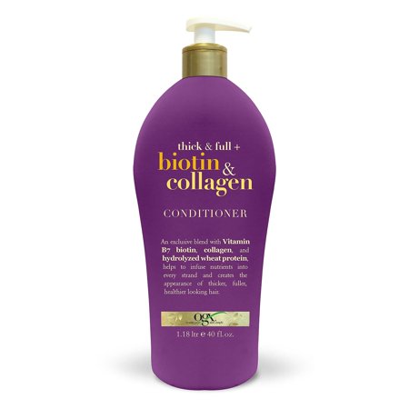 OGX Thick & Full Biotin & Collagen Conditoner 40 oz - Ardmore Salon & Tanning Spa