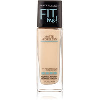 Maybelline FIT ME! Matte + Poreless Foundation, Porcelain #110 - Ardmore Salon & Tanning Spa