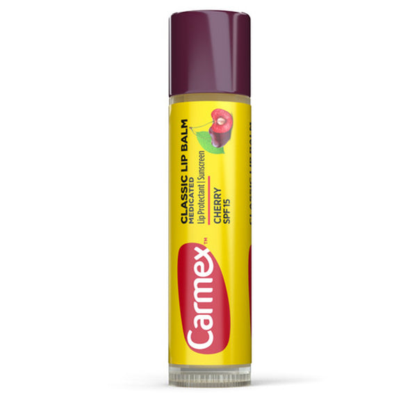 Carmex Classic Medicated Cherry Lip Balm Stick - Ardmore Salon & Tanning Spa