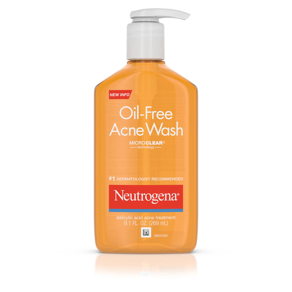 Neutrogena Oil-Free Acne Wash 9.1 oz - Ardmore Salon & Tanning Spa