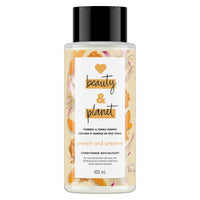 Love Beauty & Planet Turmeric & Tonka Essence Prevent & Preserve Conditioner 13.5 oz - Ardmore Salon & Tanning Spa