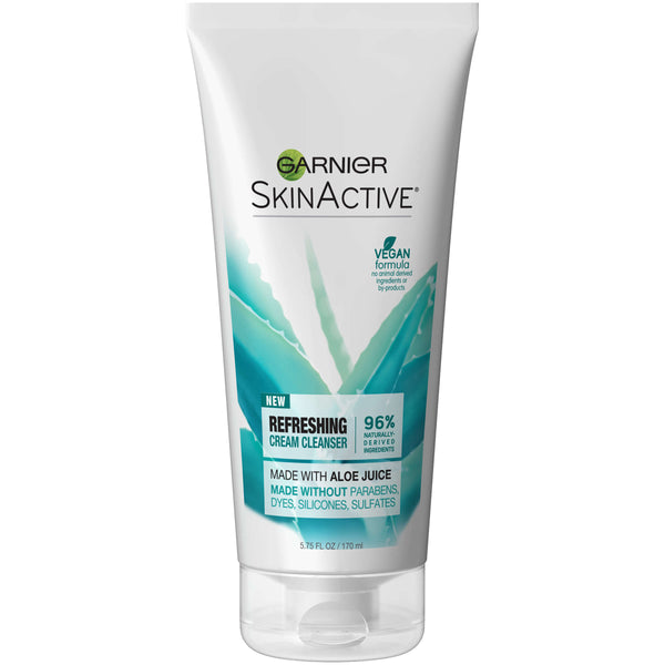 Garnier SkinActive Refreshing Aloe Cream Cleanser 5.75 oz