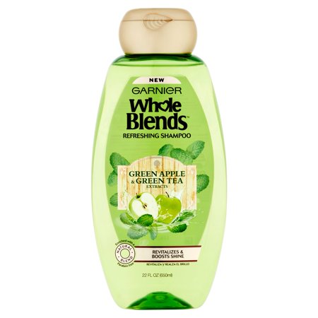 Garnier Whole Blends Green Apple & Green Tea Shampoo 22 oz - Ardmore Salon & Tanning Spa