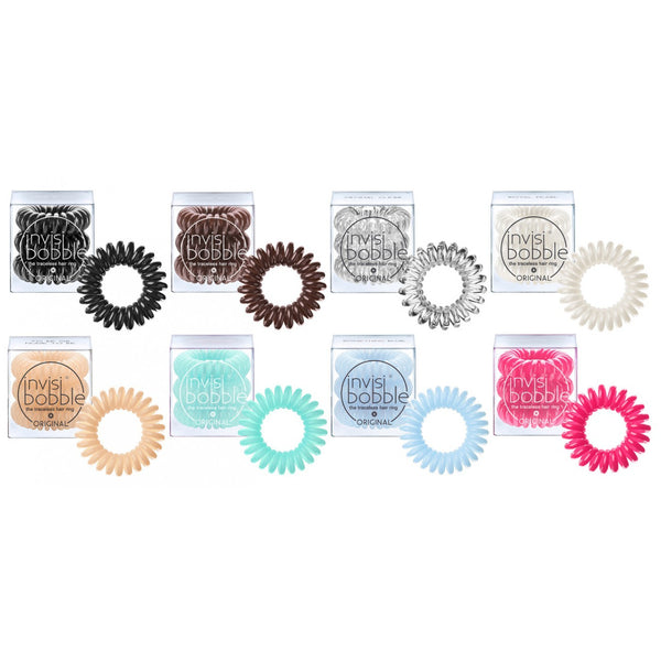 Invisibobble, Assorted Colors, 3 Count