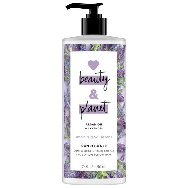 Love Beauty & Planet Lavender & Argan Oil Smooth & Serene Conditioner 22 oz