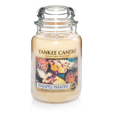 Yankee Candle, Large Jar, Pineapple Paradise - Ardmore Salon & Tanning Spa