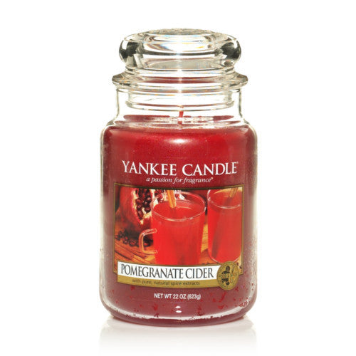 Yankee Candle, Large Jar, Pomegranate Cider - Ardmore Salon & Tanning Spa